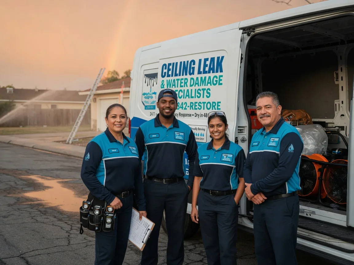 Ceiling Leak Cleanup company in Hambleton, WV
