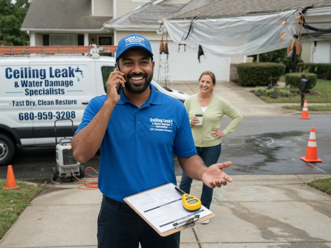 Ceiling Leak Cleanup Hambleton, WV FAQs